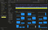Event deltas overview in dark theme: payment-service spans over twelve hours. The latency heatmap is bimodal with a dense fast bulk in orange and yellow at 1 to 10 ms and a sparser slow tail in purple stretching up toward 100 ms, with the slow-tail density visibly growing across the timeline (good early, getting worse later). The bars below are in distribution mode (legend reads All spans) for transaction, payment, risk, and infra attributes